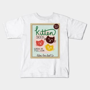 Cute Kitten Garden kit Kids T-Shirt